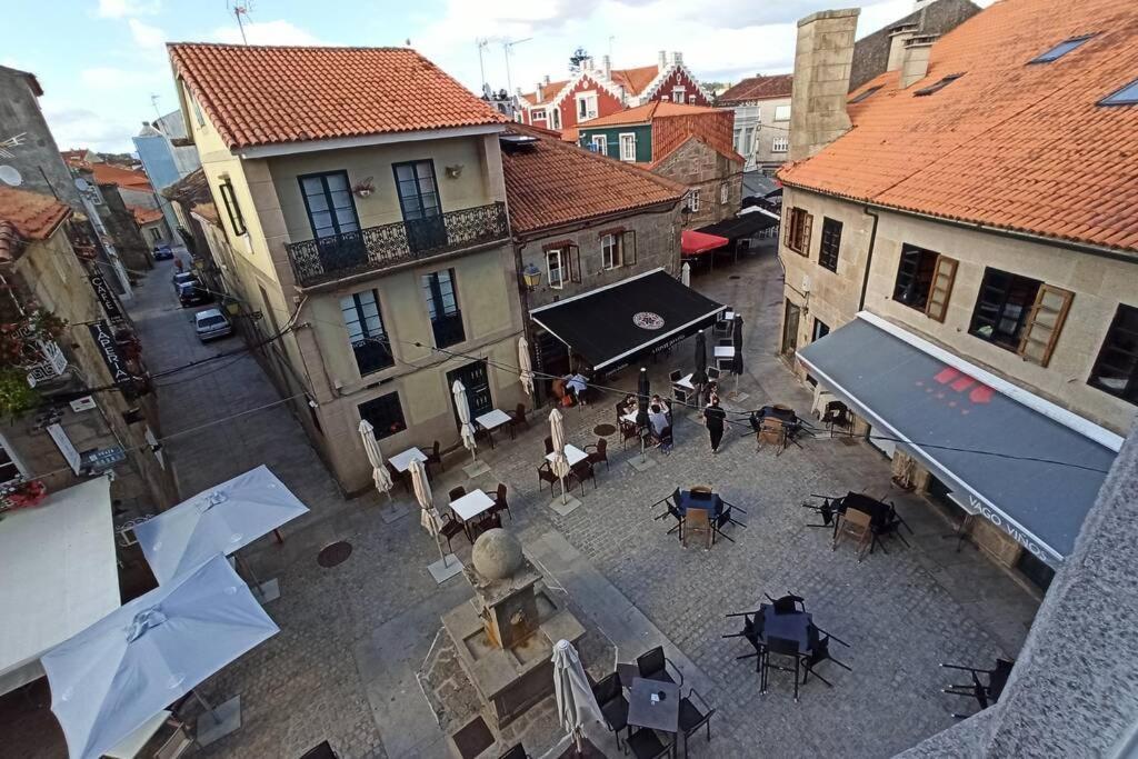 Casa Amplia Frente A La Playa Villa Cambados Exteriör bild